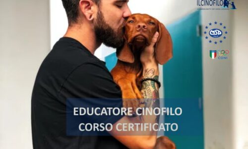 Corso in presenza per Educatore Cinofilo  Certificato
